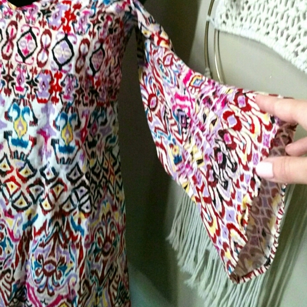 Xhilaration Boho Print Dress - Picture 2 of 6
